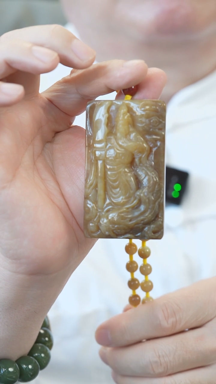 【闪购商品】和田玉吊坠未镶嵌关公