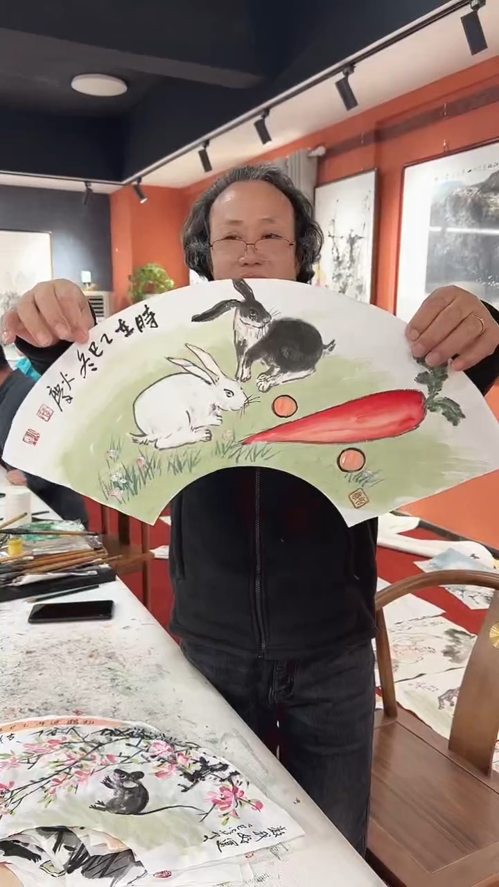 国画李火庆/国画/花鸟