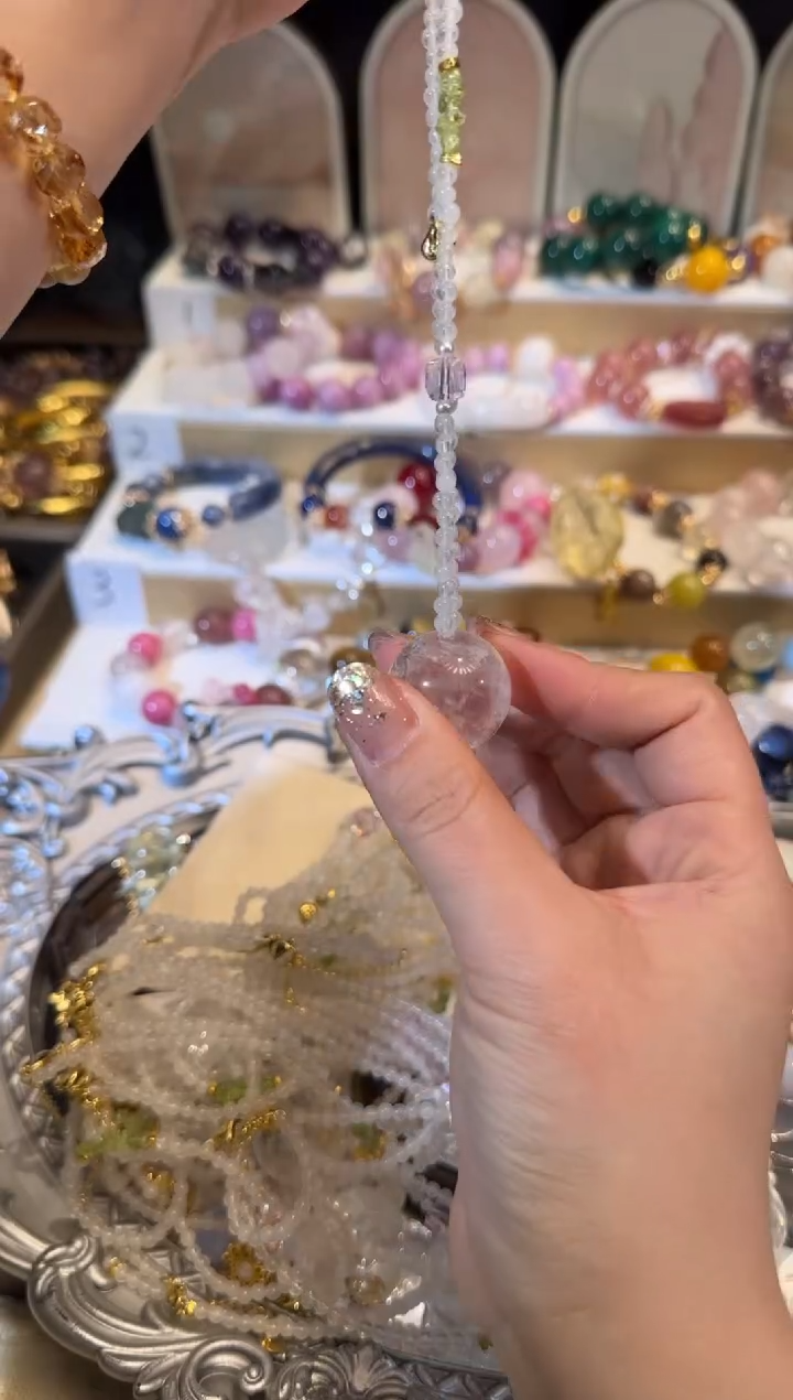 未镶嵌手串水晶多样性发一