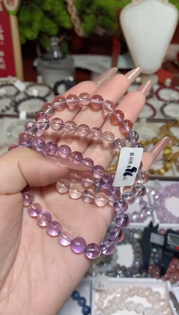 【闪购商品】水晶手串未镶嵌紫水晶