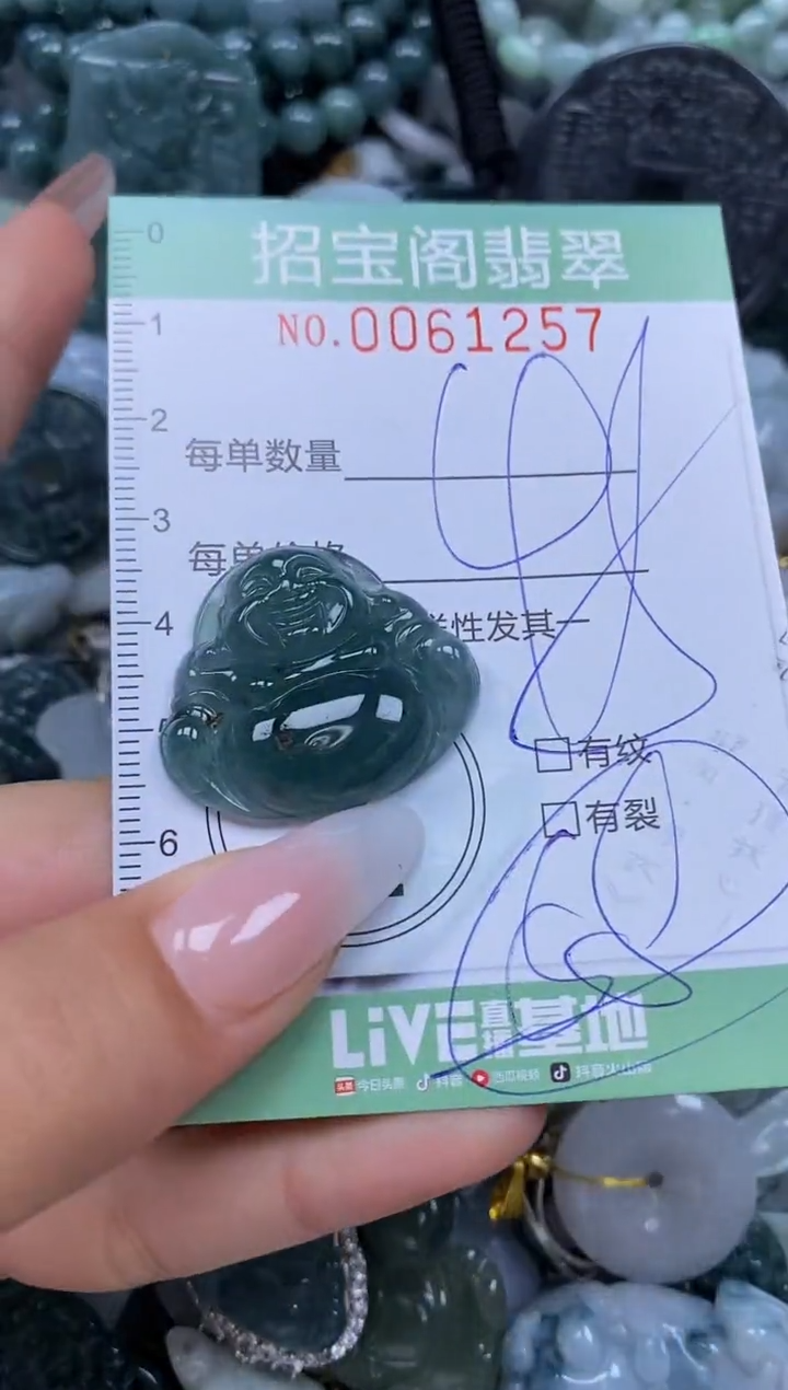 【闪购商品】翡翠颈饰未镶嵌闪购0061257