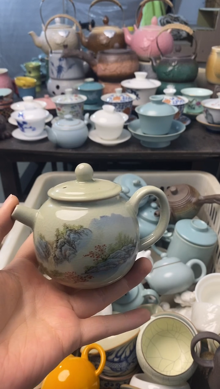 高端 茶壶 茶杯 茶具 轻轻微瑕