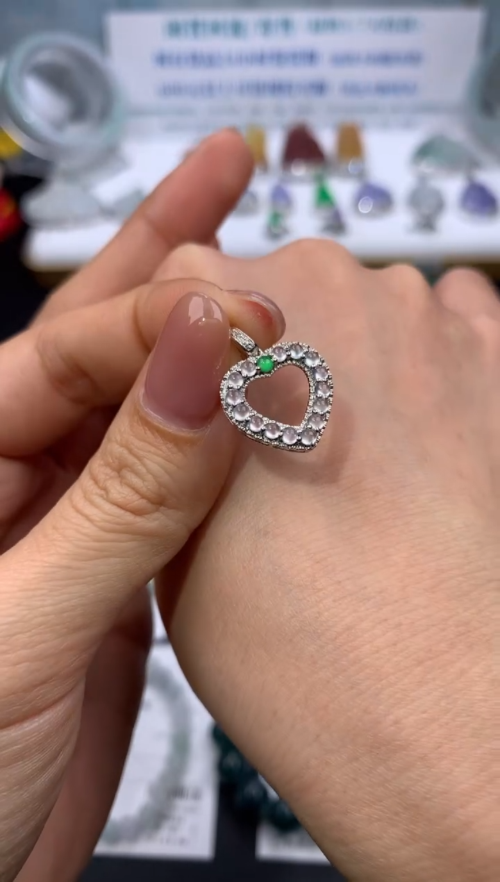 【闪购商品】定制翡翠18K金镶嵌模式推广期24小时鉴赏期