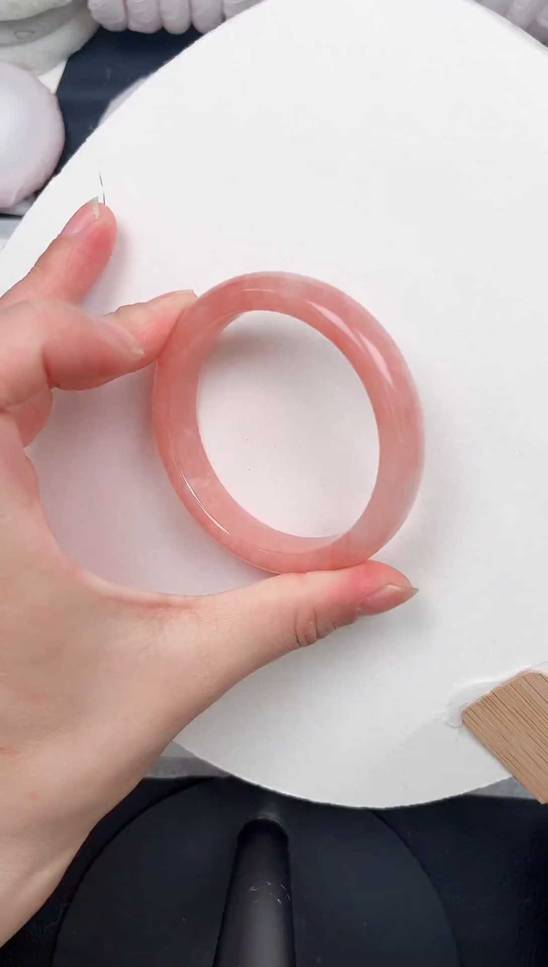 未镶嵌手镯石英质玉43-60