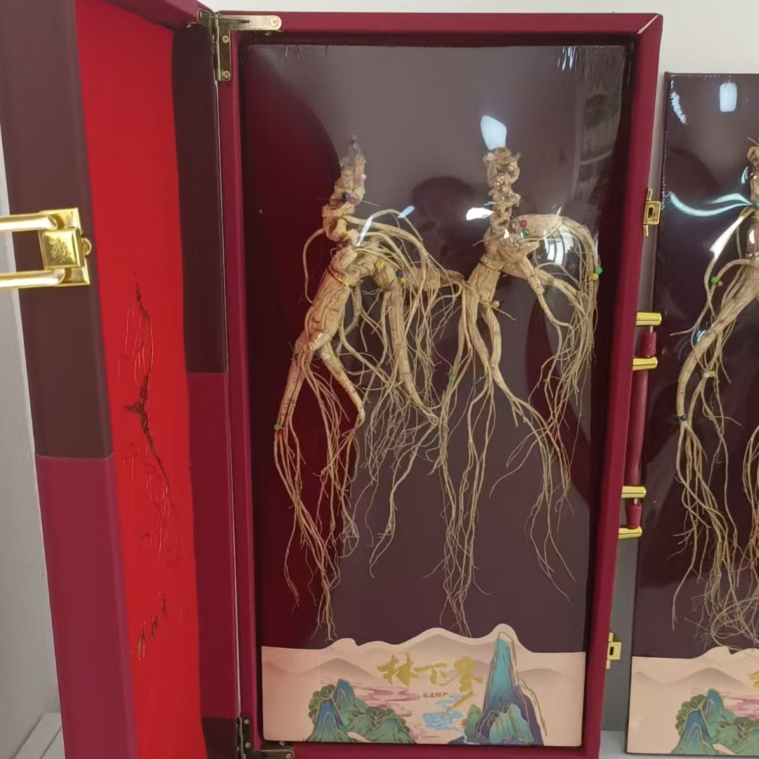 长白山林下参 干参 泡酒送礼 2颗 人参以直播间实物为主