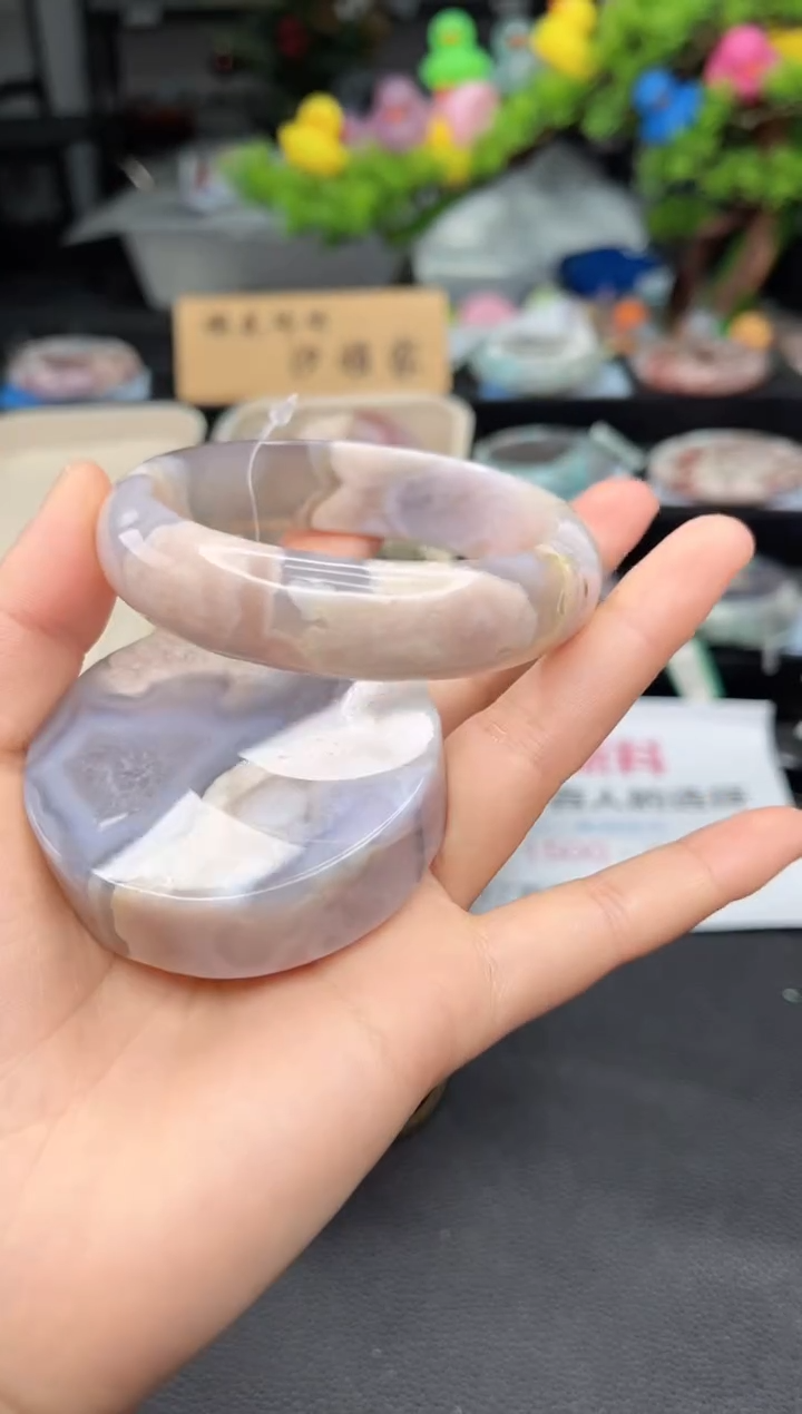 石英质玉未镶嵌手镯62圈口（赠品镯心）3931394