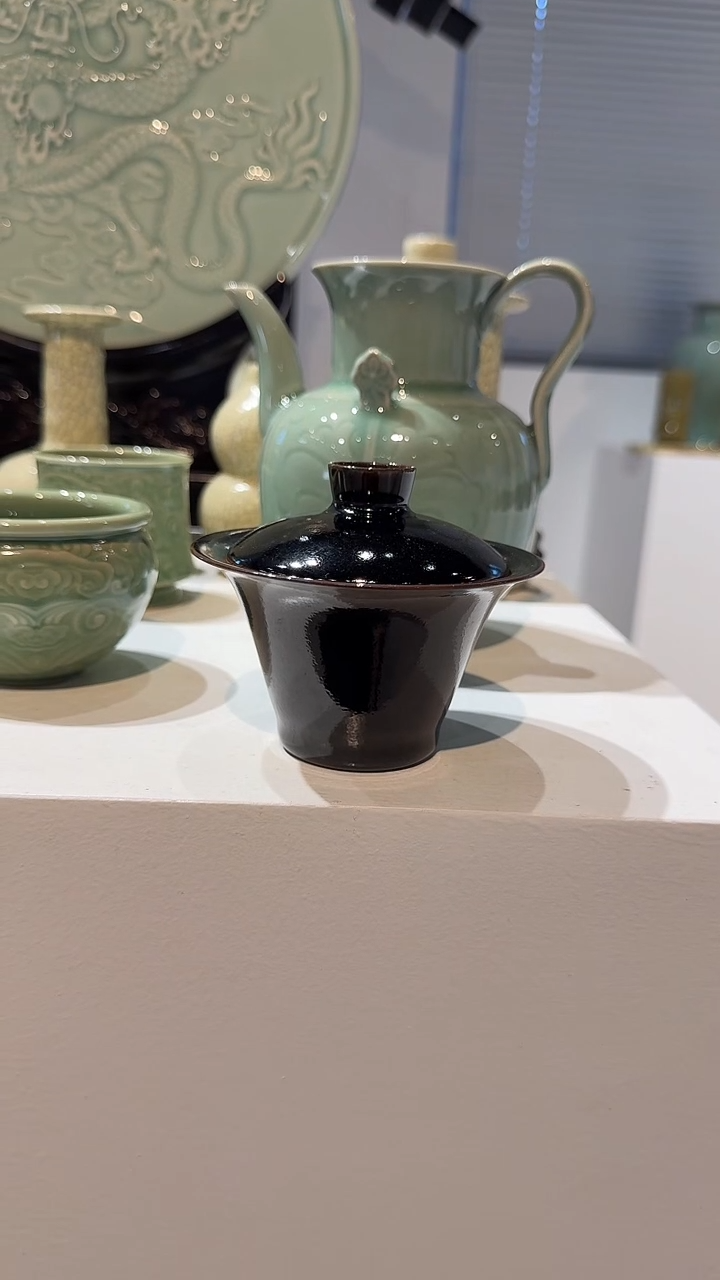 青瓷手工茶器包邮