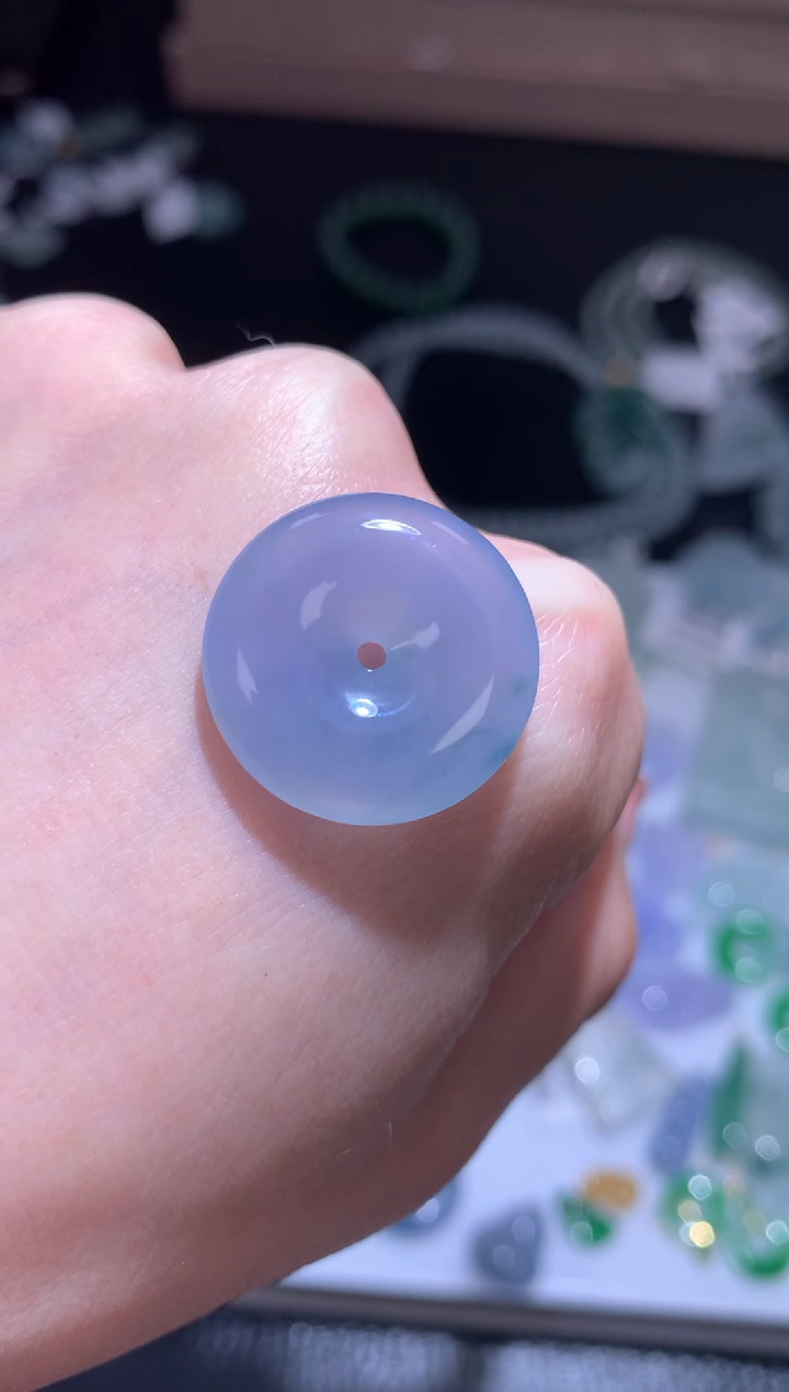 未镶嵌定制翡翠扣子