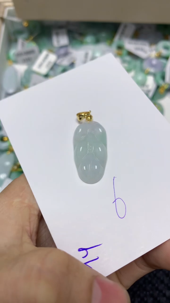 颈饰未镶嵌翡翠缅甸A货翡翠