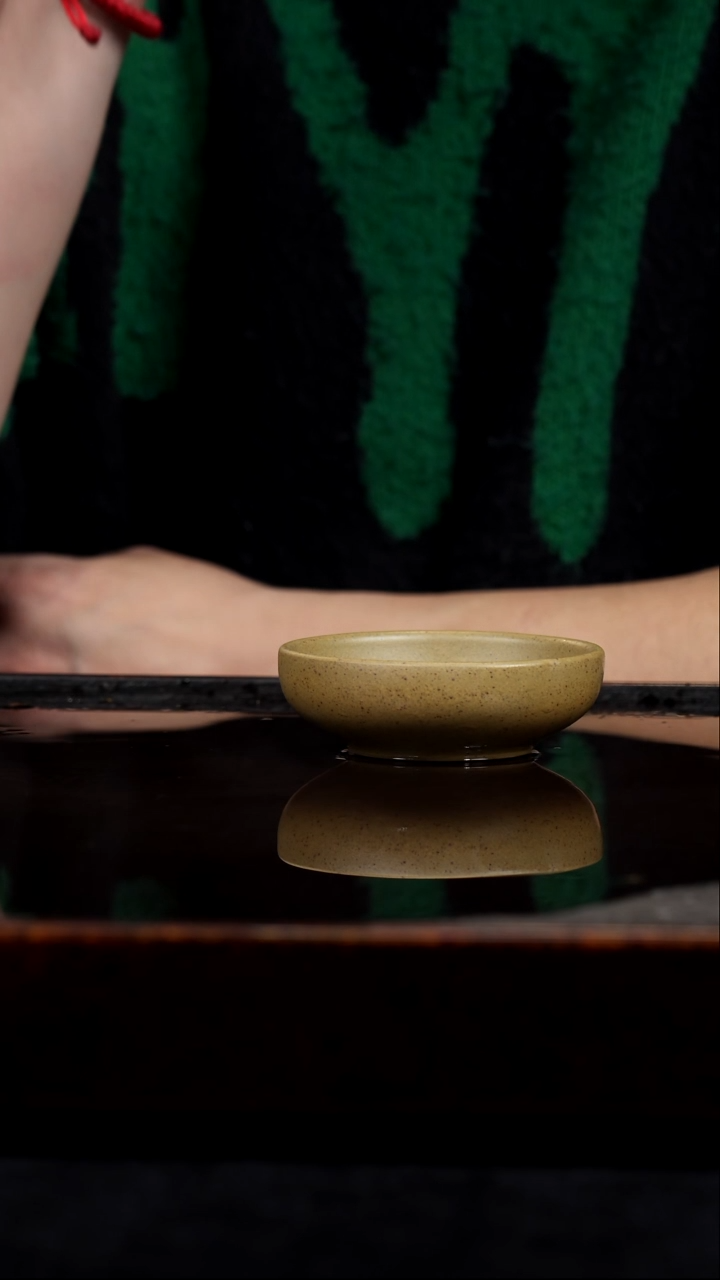 紫砂茶碗柴烧普洱杯