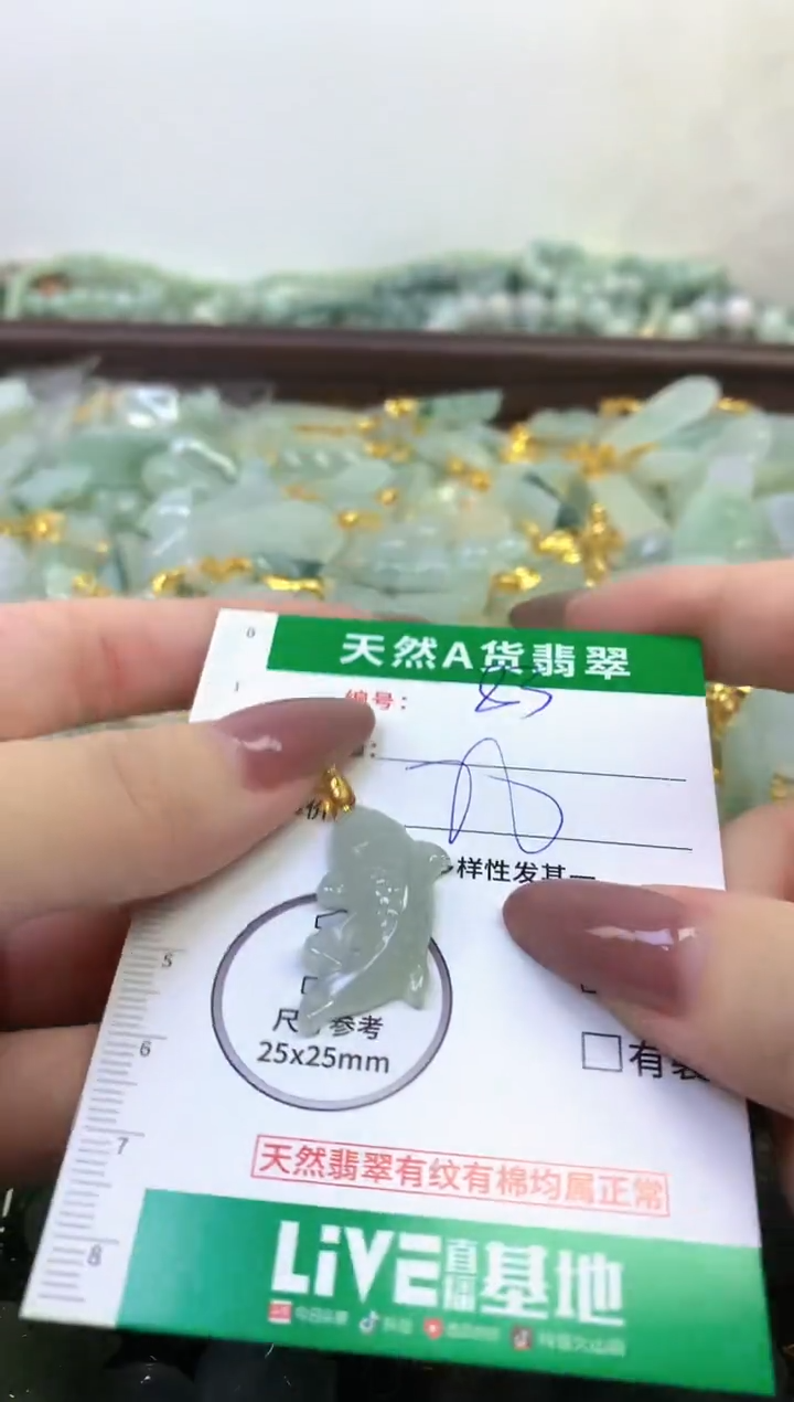 颈饰未镶嵌翡翠纯天然缅甸A货翡翠