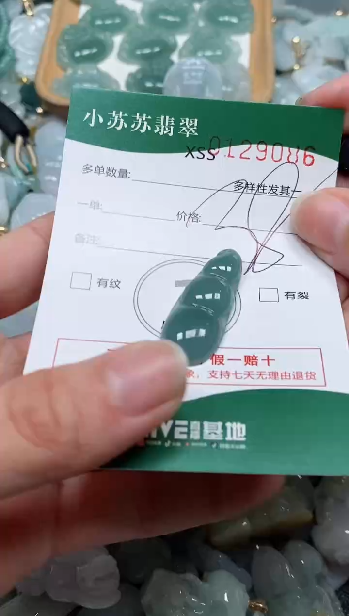 【闪购商品】翡翠颈饰未镶嵌闪购商品0129086