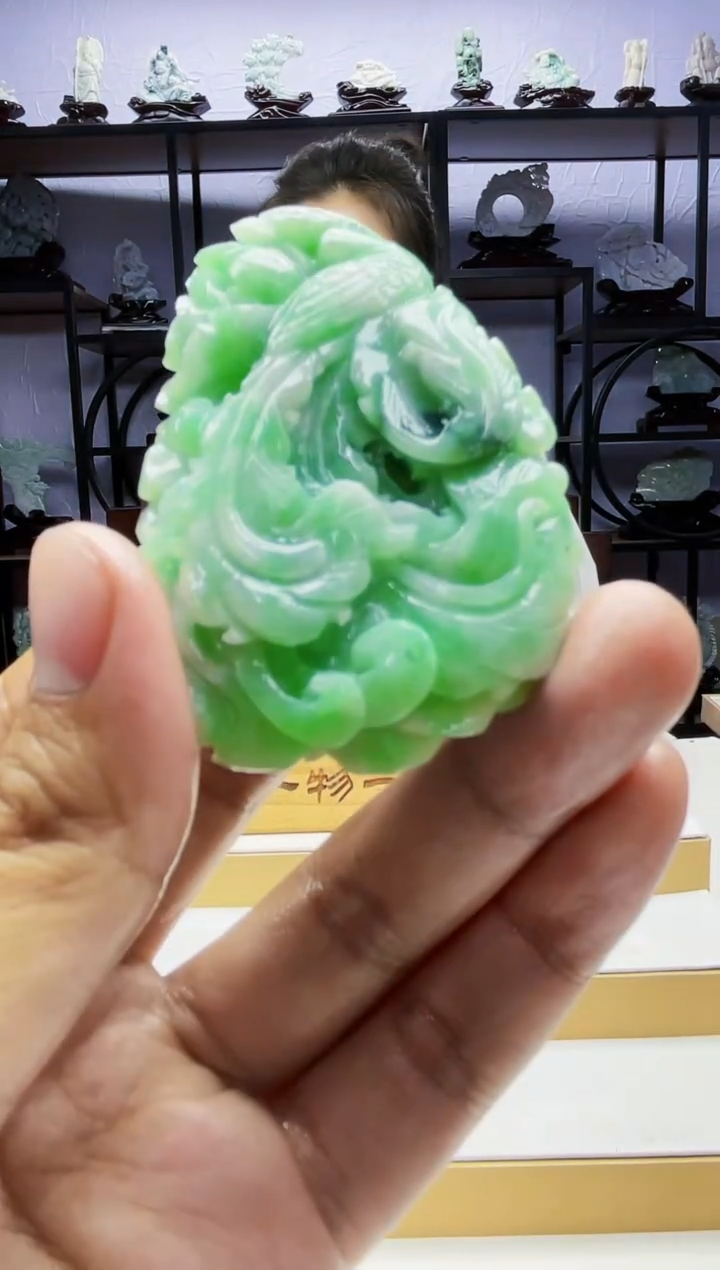 【闪购商品】定制翡翠未镶嵌毛货01220007 