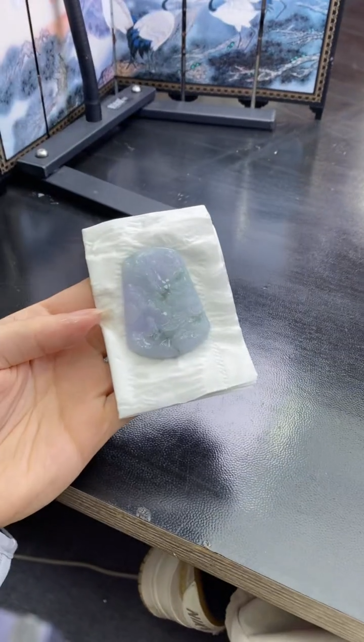 【闪购商品】定制翡翠未镶嵌牌子+QZG241120-15   12