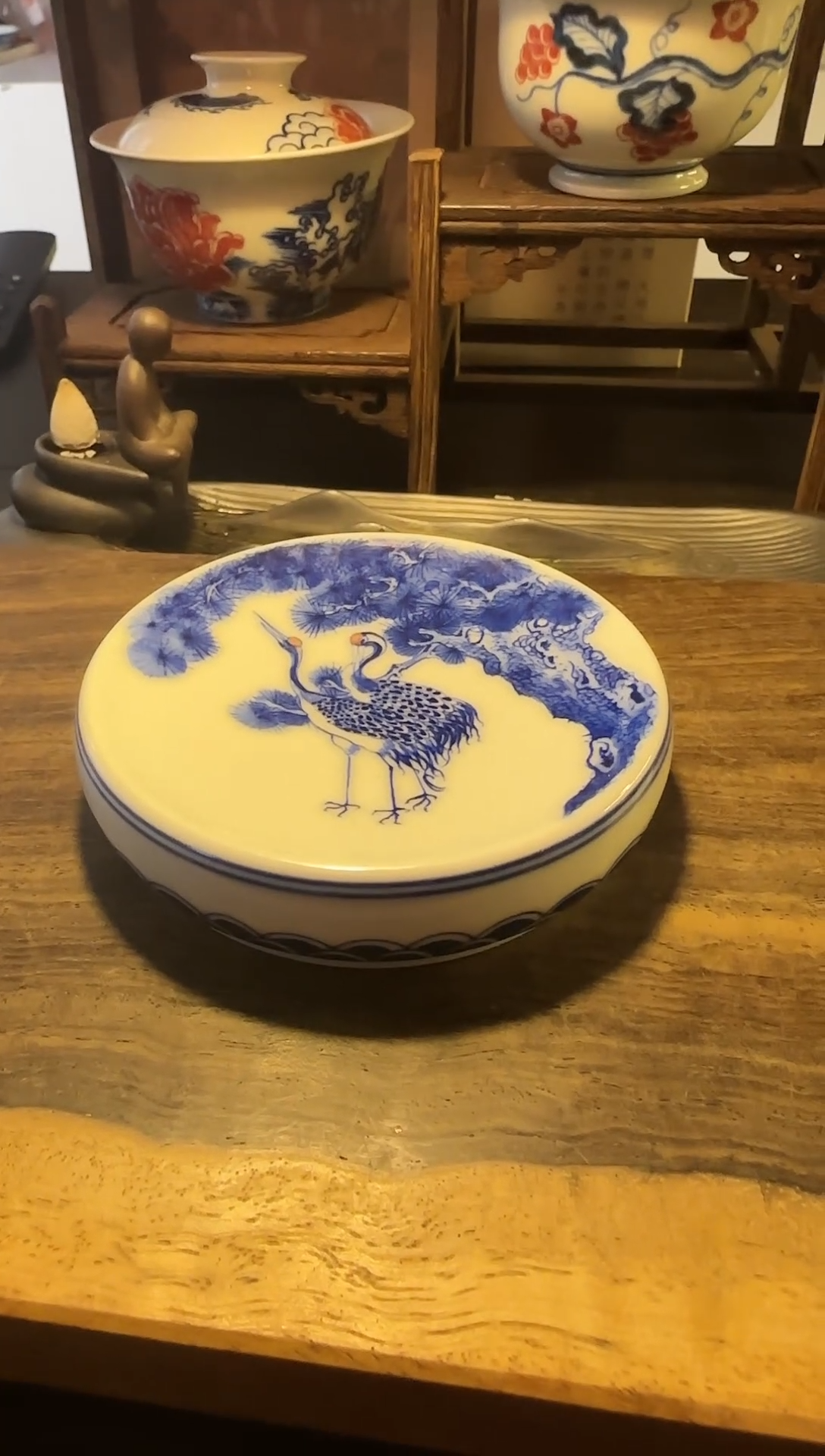 【闪购商品】景德镇高温手工手绘青花茶具