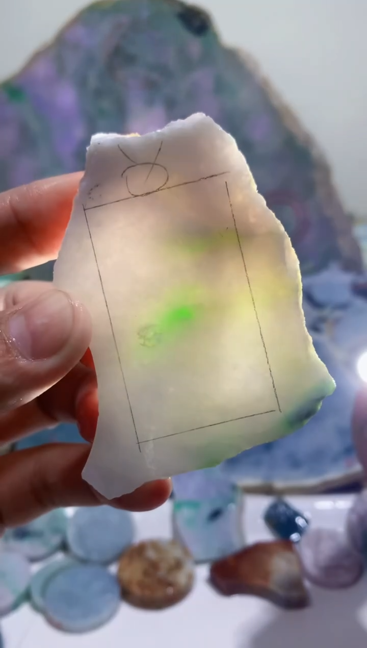 裸石翡翠0蒙0翡翠珠宝879