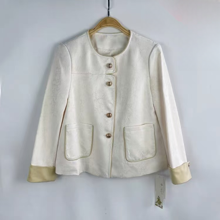 S268 新中式软香风短外套春秋冬季女装简约网红女秋季