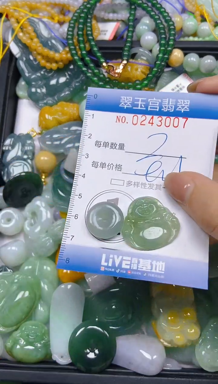 颈饰未镶嵌翡翠闪购C0243007