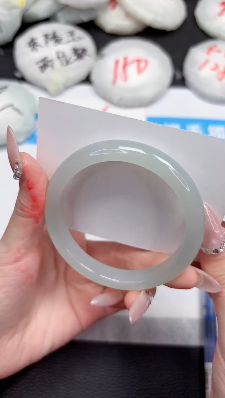 【闪购商品】石英质玉手镯未镶嵌307-57.2