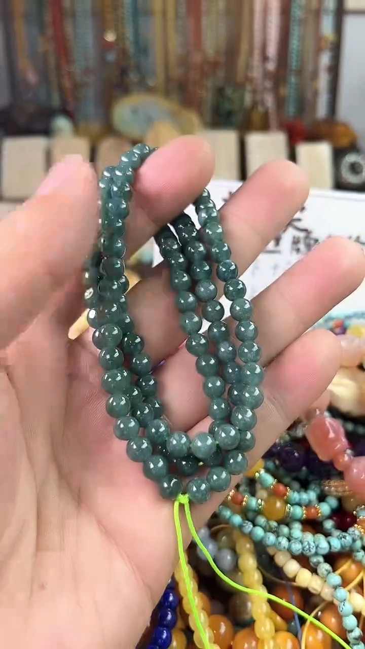 【闪购商品】翡翠手链未镶嵌（一物一件）7641