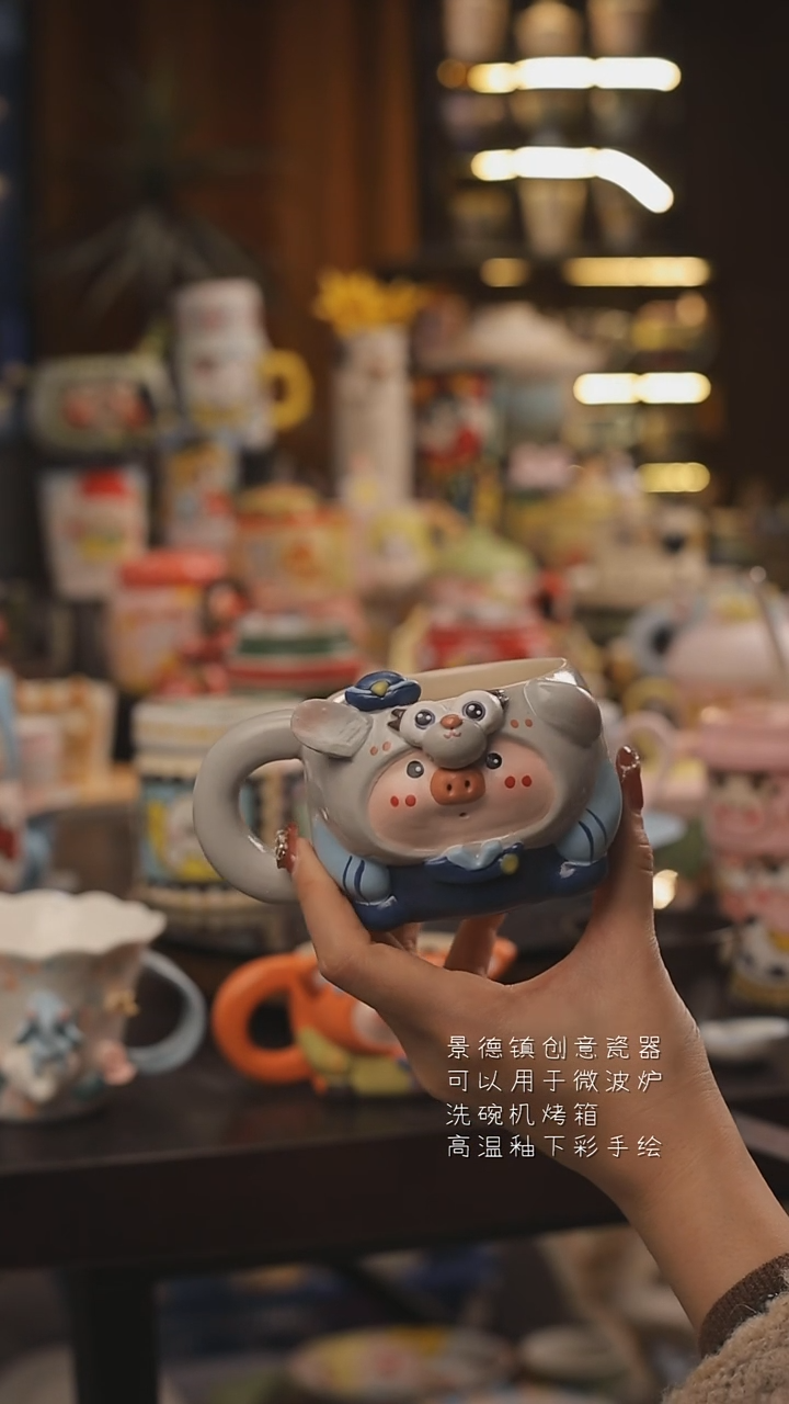 景德镇釉下彩绘设计师款式陶瓷