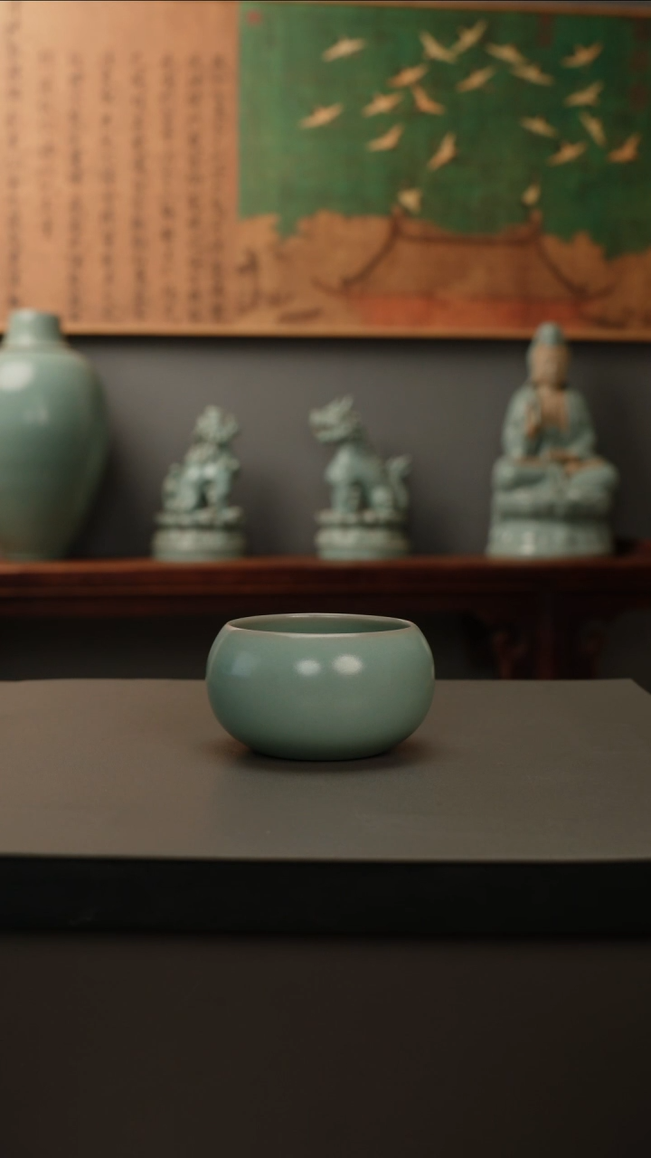 【闪购商品】杯仿古釉原矿 禅定