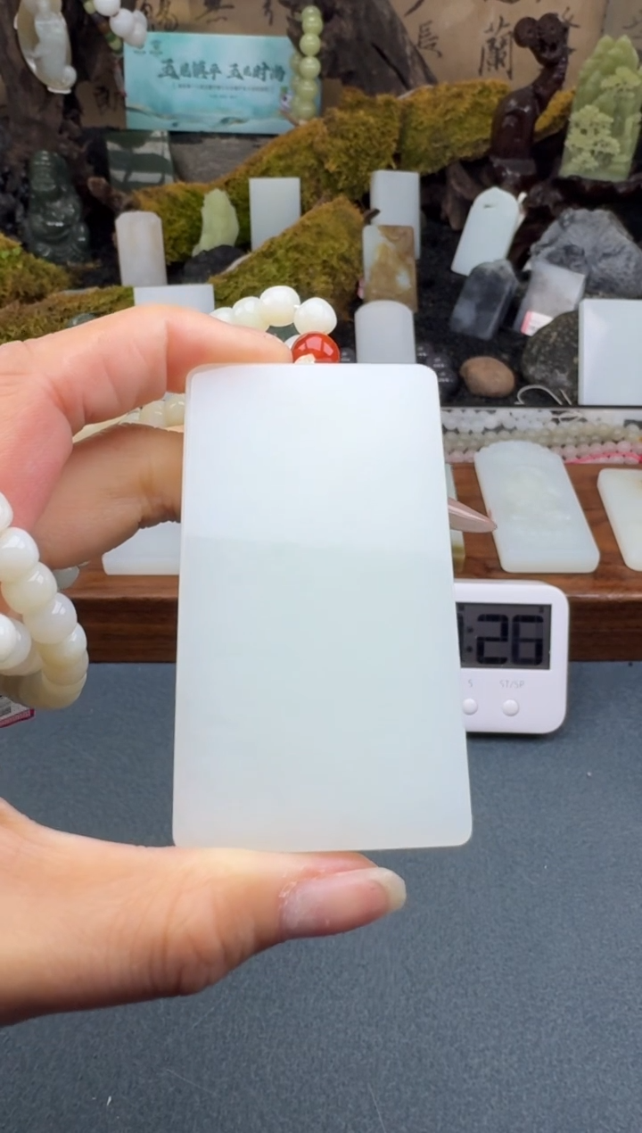 【闪购商品】和田玉颈饰未镶嵌开心