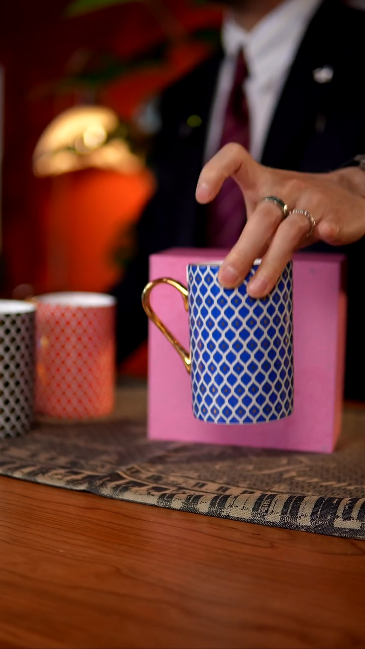 当代STAR系列马克杯钴蓝色礼盒装