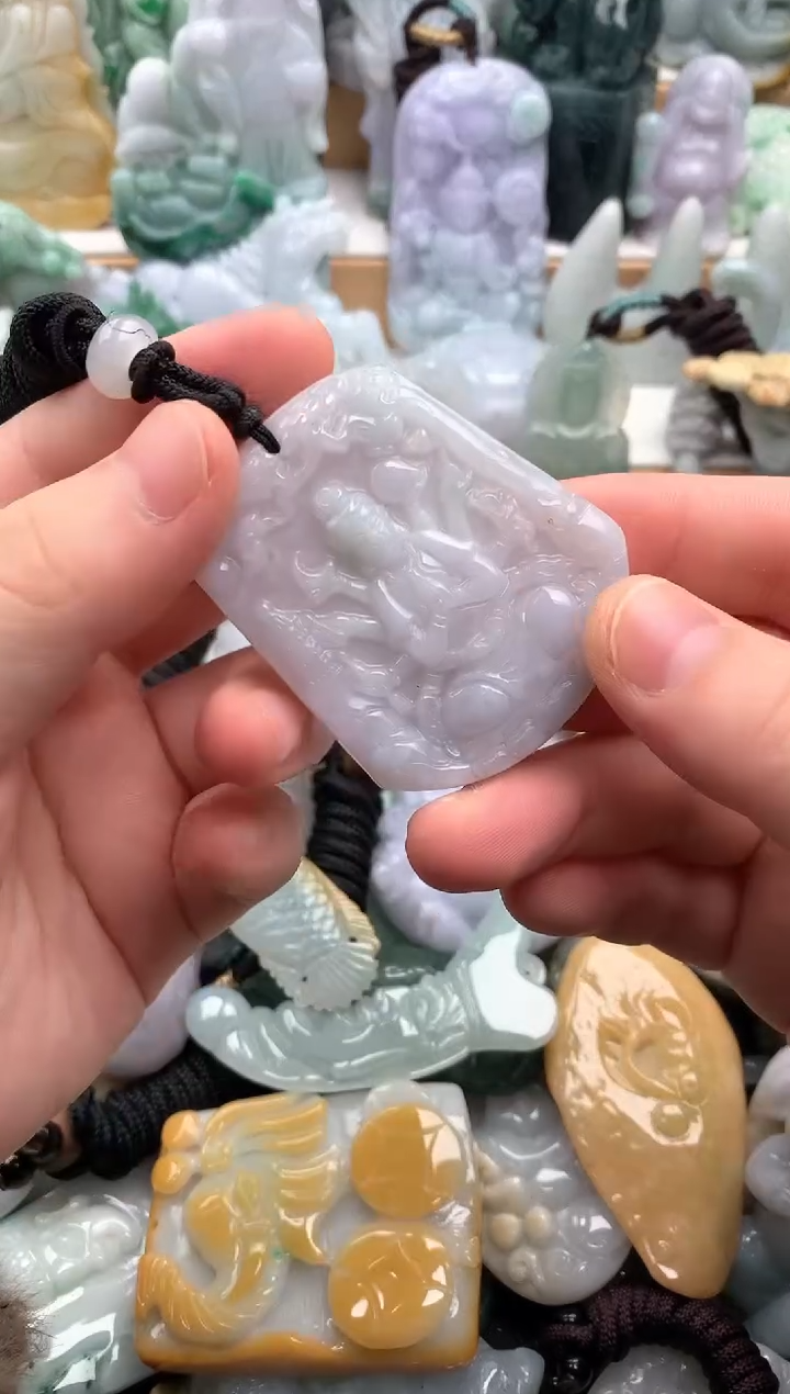 吊坠(不含链)未镶嵌翡翠1