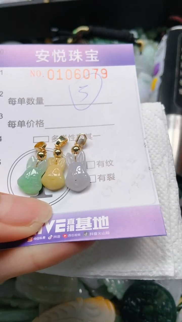 【闪购商品】翡翠颈饰未镶嵌闪购0106079