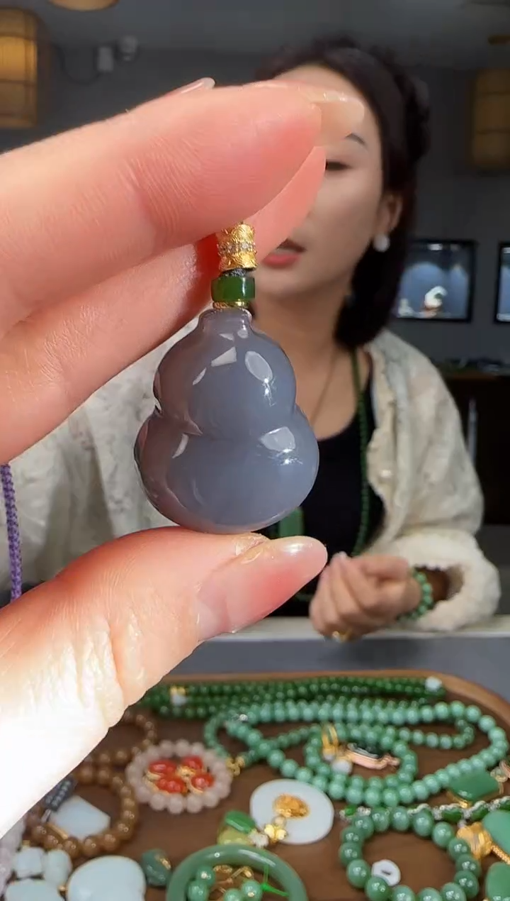 吊坠(不含链)未镶嵌和田玉1