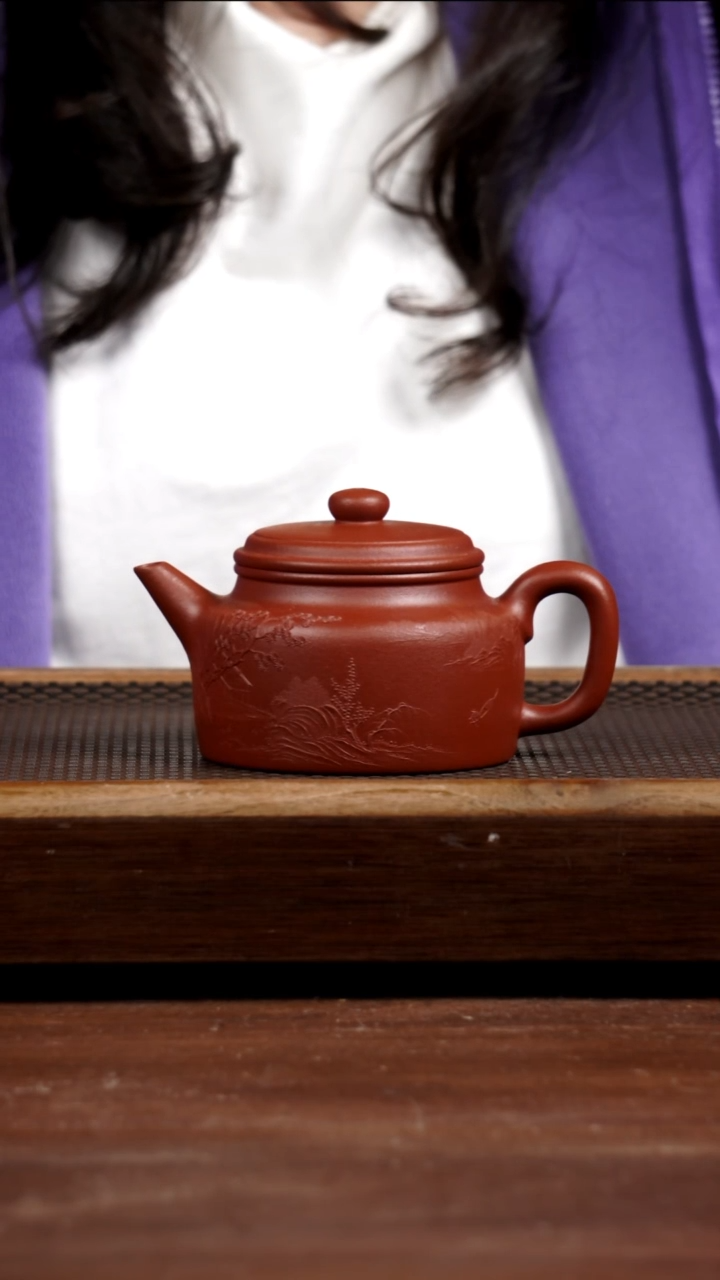 茶壶紫砂红沉香德钟280CC