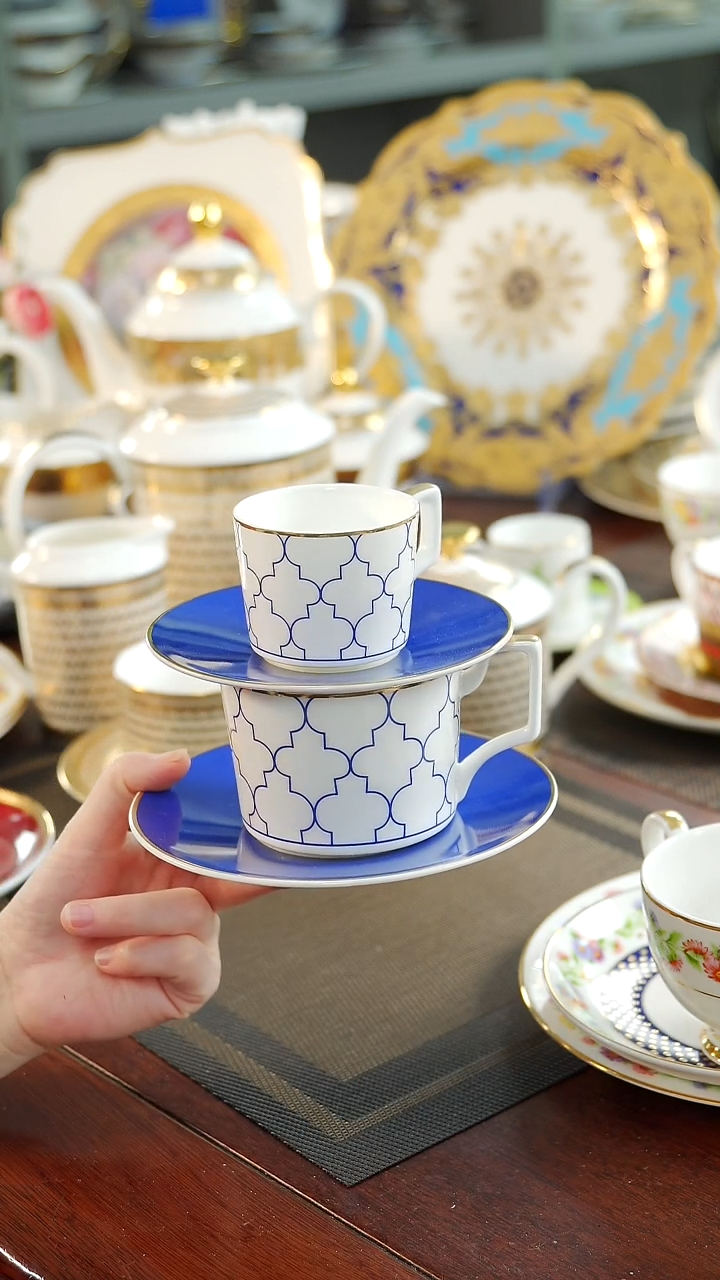 【闪购商品】瓷片咖啡杯碟 福利价