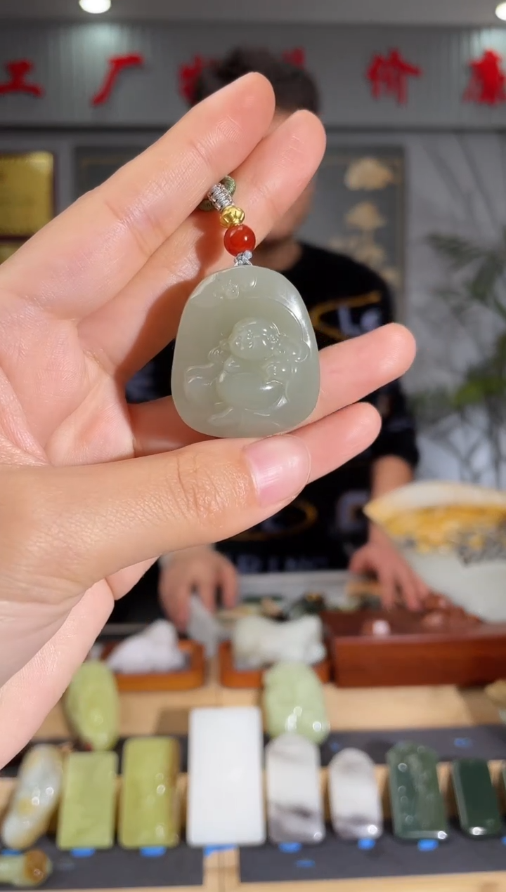 【闪购商品】和田玉颈饰未镶嵌拍一发一 多样性发货