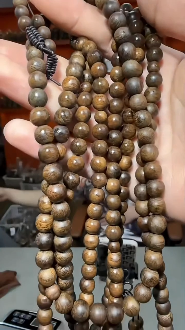 沉香手串b33号文莱36g0.8多样性发一