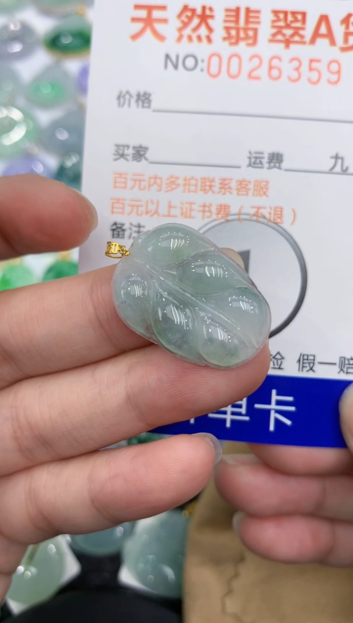 【闪购商品】翡翠颈饰18K金镶嵌11111111111