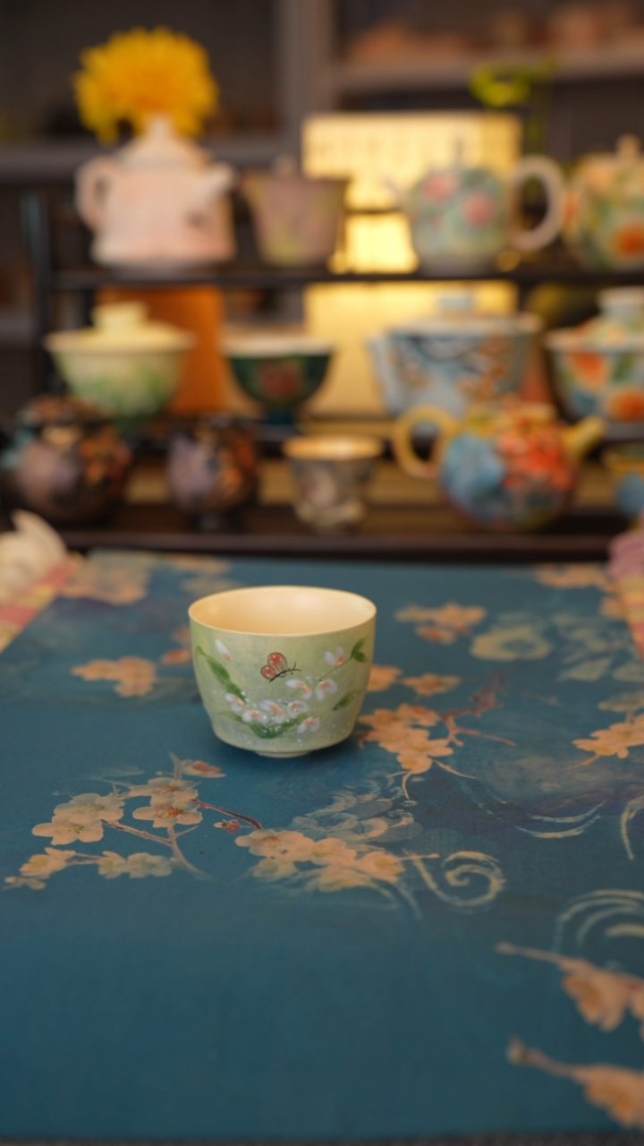 【闪购商品】文心兰系列 品茗杯