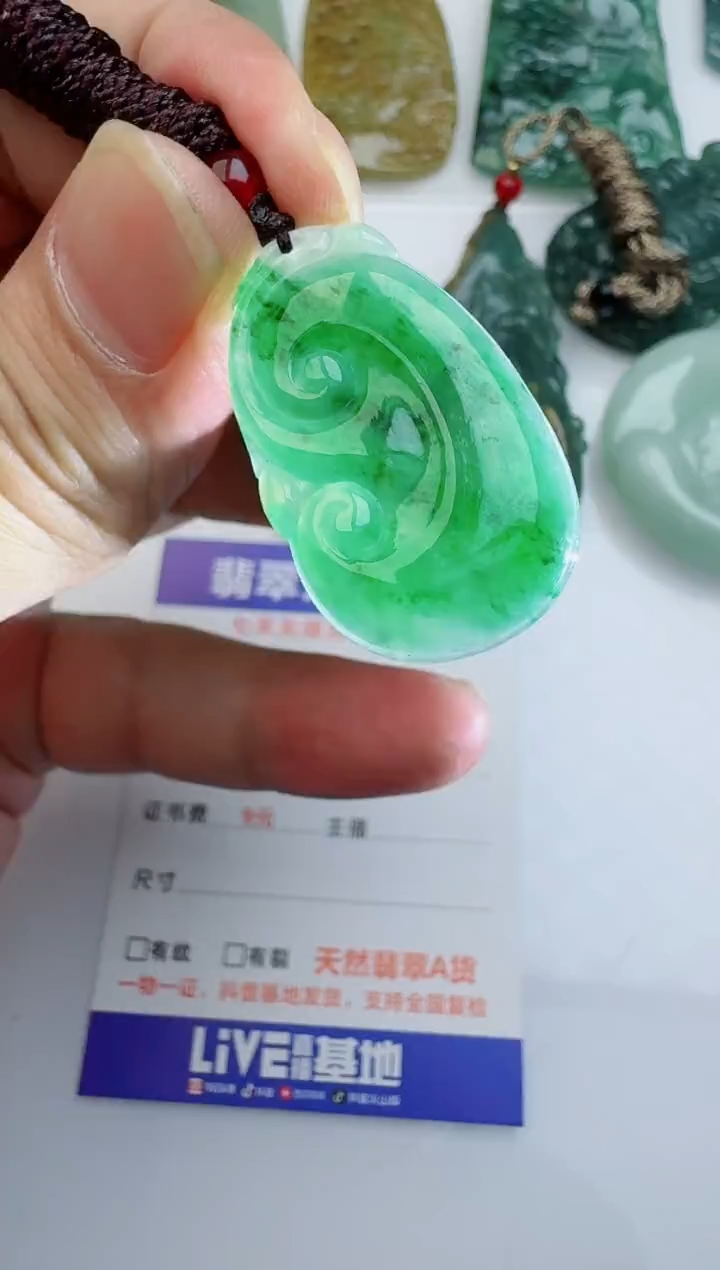 【闪购商品】翡翠颈饰未镶嵌111111111