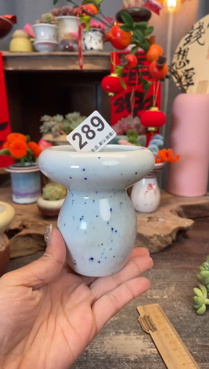 【闪购商品】摆件289知木小芳花盆编号