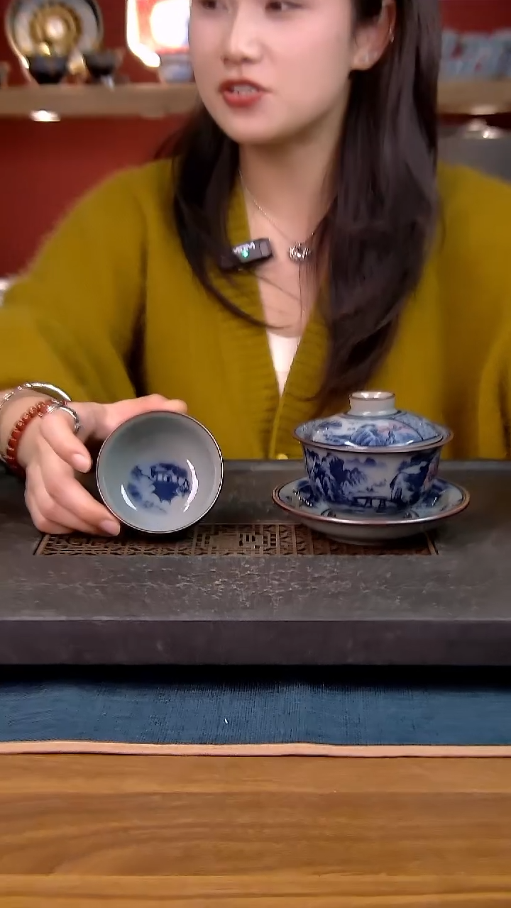 简装家用款2件套 老陶泥开片纹陶瓷茶具