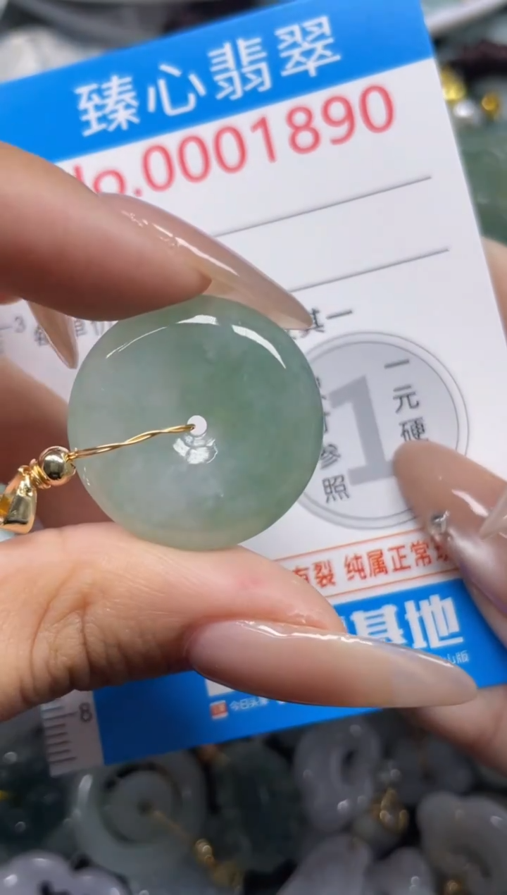 颈饰未镶嵌翡翠1890