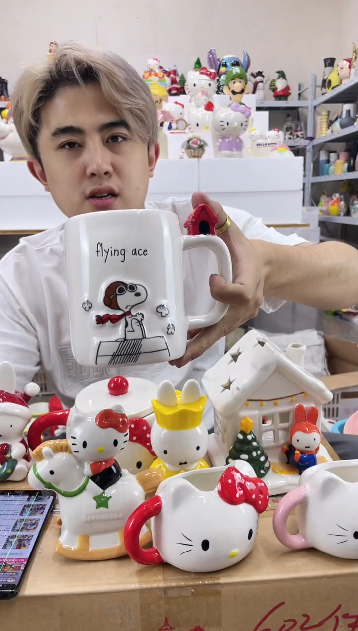 杯满28包邮微瑕陶瓷不退不换