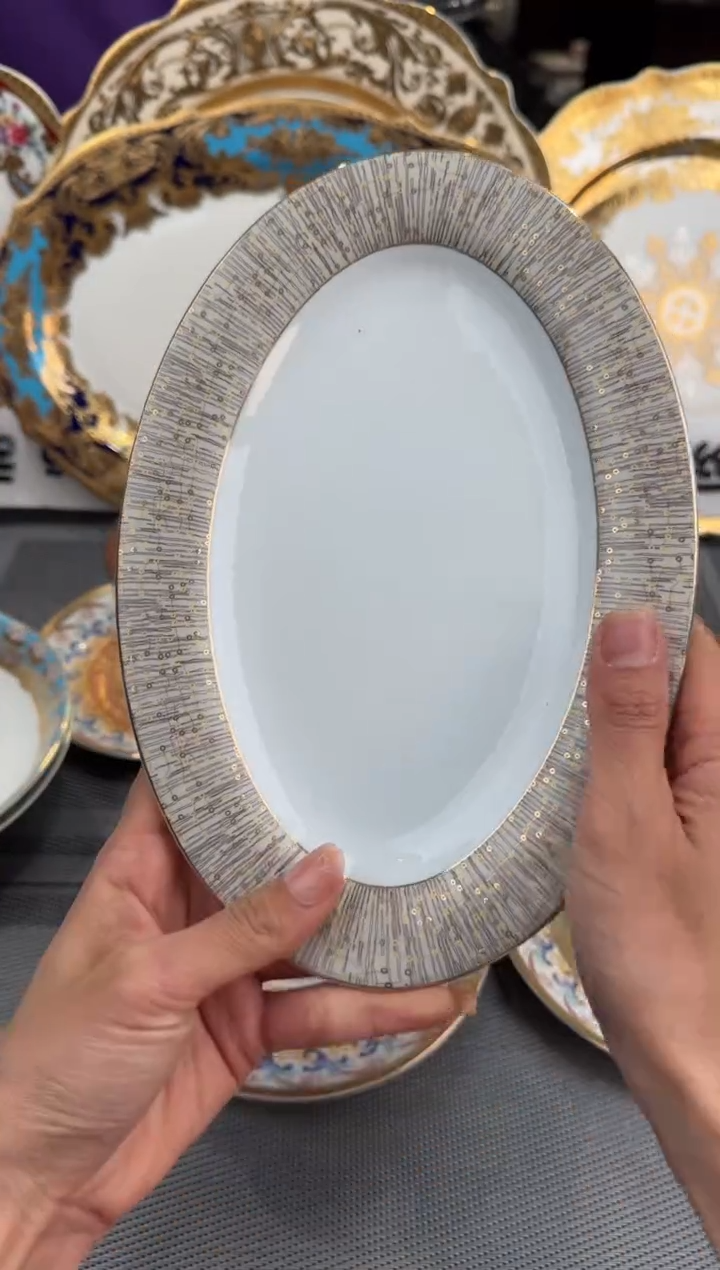 【闪购商品】瓷片9英寸鱼盘福利款 微瑕