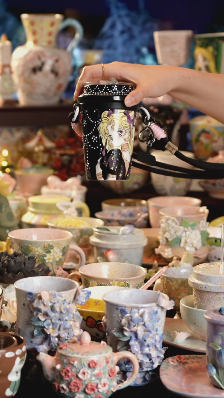 其他陶景德镇釉下彩手绘设计师款陶瓷