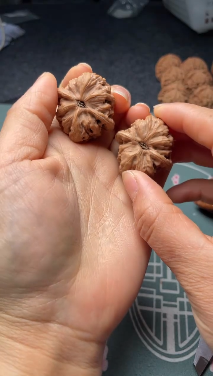 把件文玩核桃w99  九龙 34尺