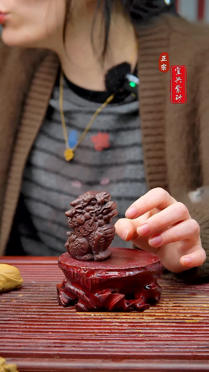 紫砂茶宠宜兴紫砂茶宠摆件