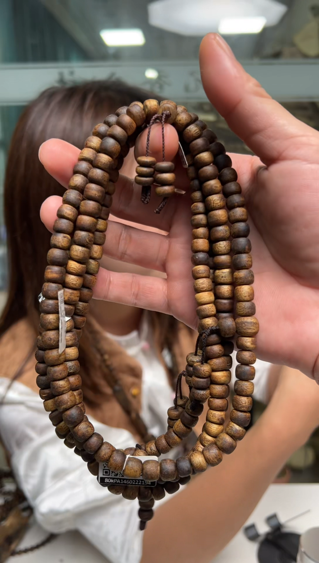 【闪购商品】沉香手串13克乌身圆叶手串多样性发货1条