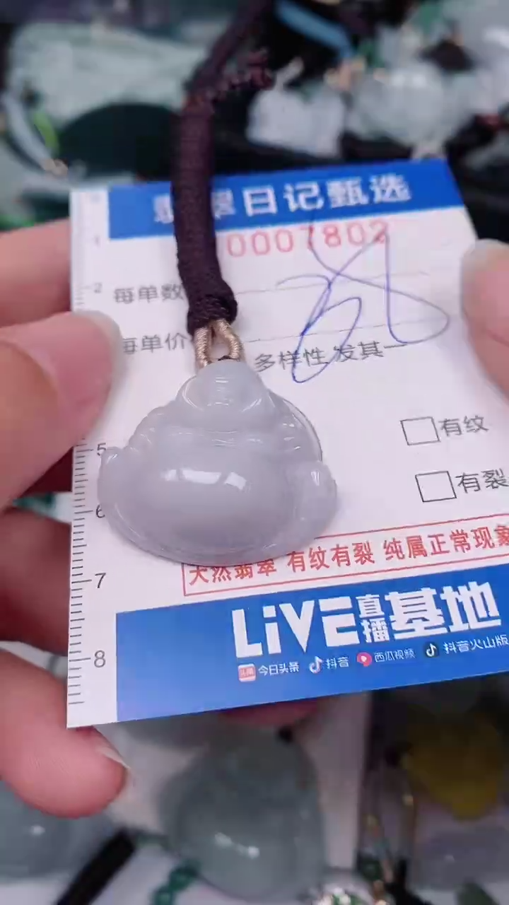 【闪购商品】翡翠颈饰未镶嵌00007802