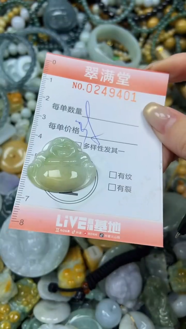 未镶嵌挂件翡翠闪购0249401