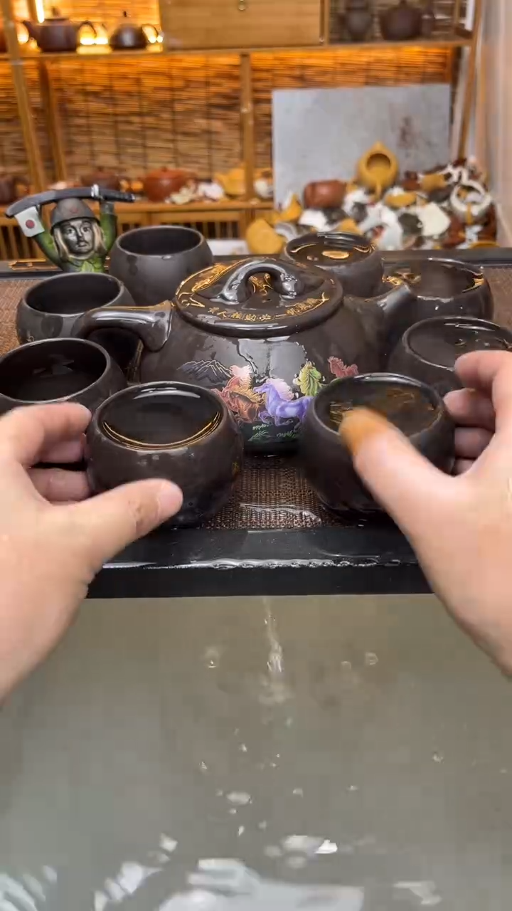 600毫升石瓢壶1壶8杯